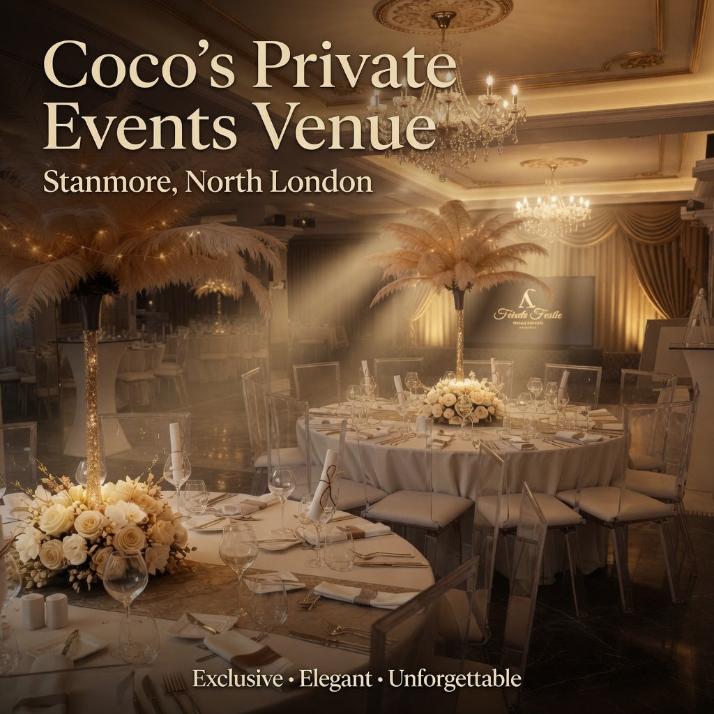 FAQ — Coco's Private Events Venue | Stanmore, North London